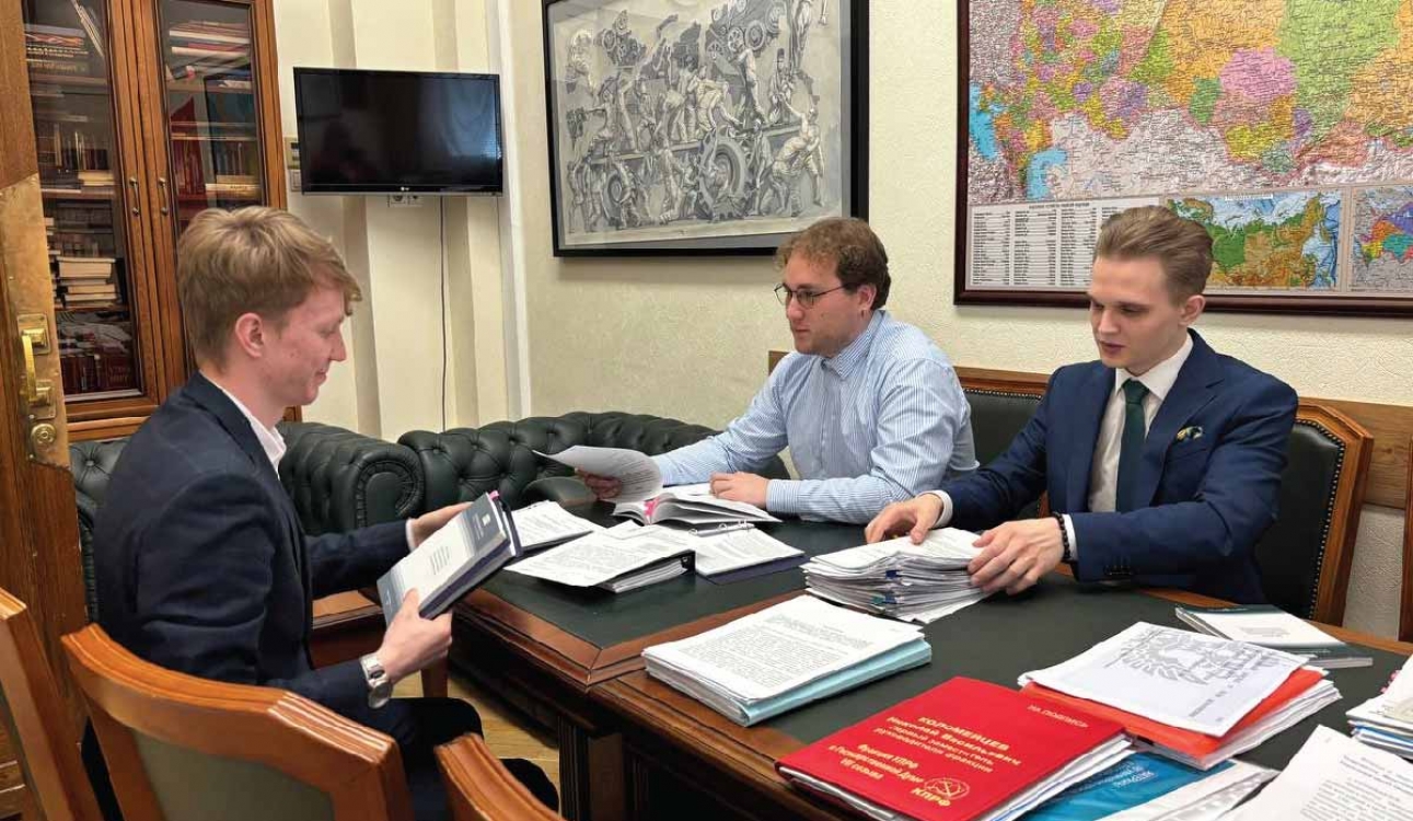 Студенты университета на практике в Государственной Думе РФ