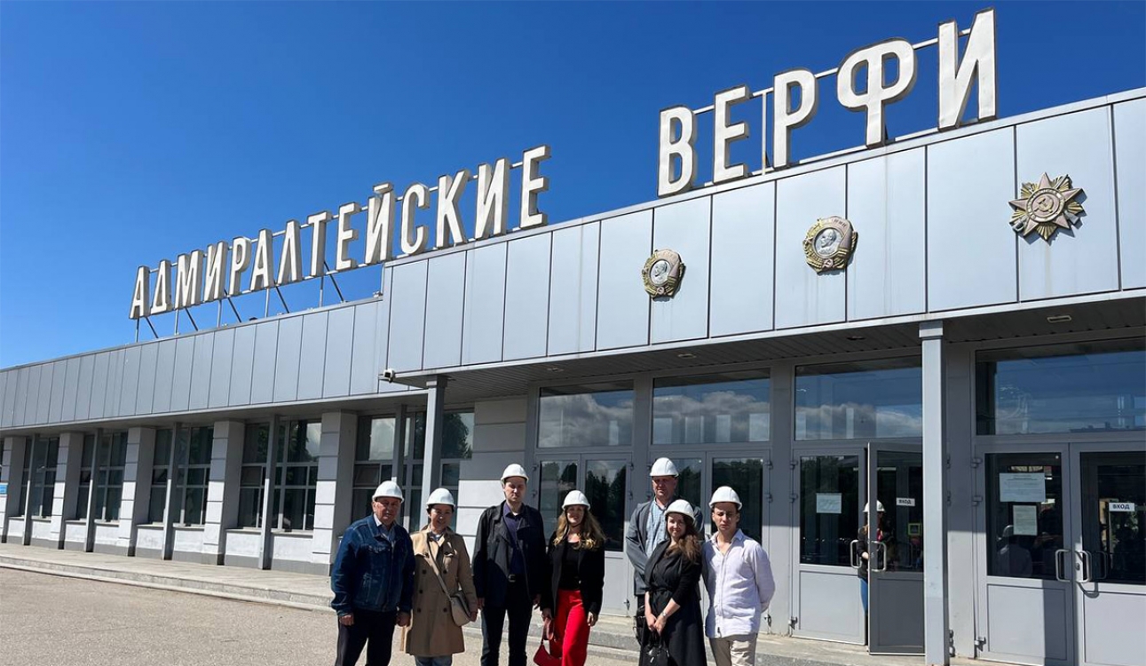 Слушатели Президентской программы подготовки управленческих кадров СПбУТУиЭ прошли стажировку в АО «Адмиралтейские верфи»